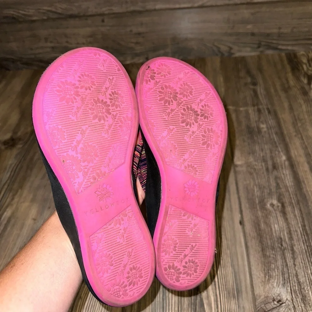 Yellowbox Sportyb Pippen Soft Colorful Striped Flip Flops - Picture 5 of 5